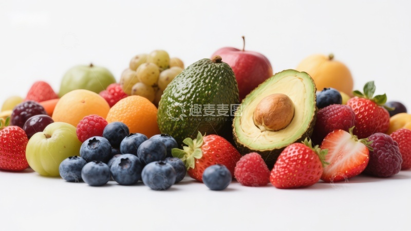 高清大图下载【趣麦麦图】新鲜水果集合展示