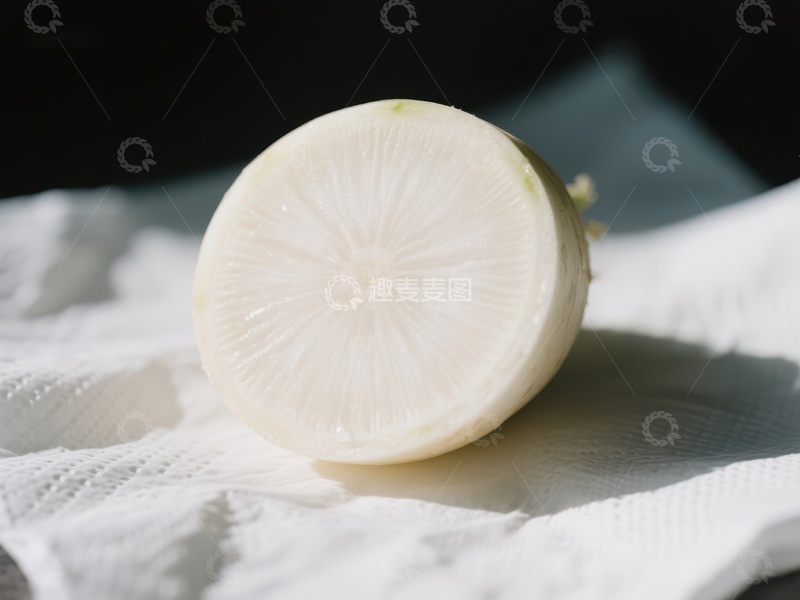 高清大图下载【趣麦麦图】切开的柠檬特写