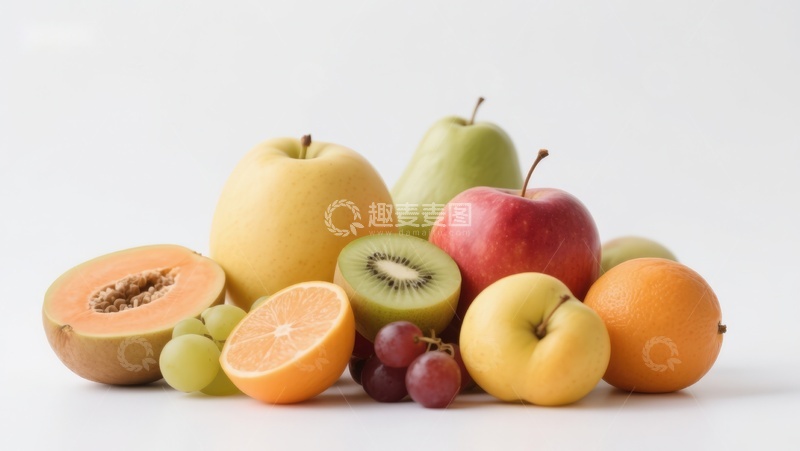 高清大图下载【趣麦麦图】多种新鲜水果的组合展示