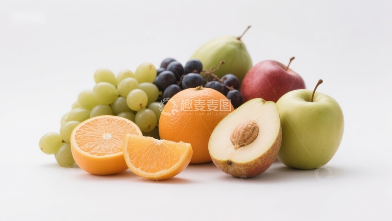 高清大图下载【趣麦麦图】新鲜水果组合展示