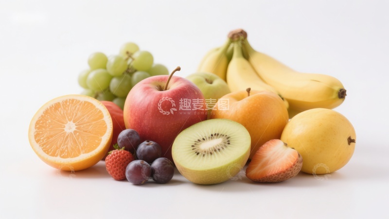 高清大图下载【趣麦麦图】新鲜水果组合展示