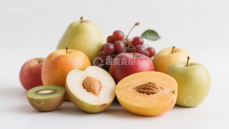 高清大图下载【趣麦麦图】新鲜水果组合展示