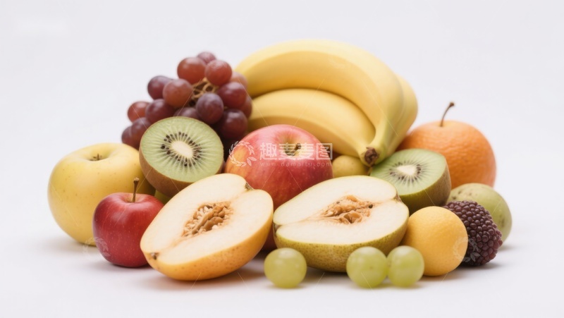 高清大图下载【趣麦麦图】新鲜水果组合展示