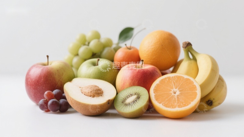 高清大图下载【趣麦麦图】新鲜水果组合展示