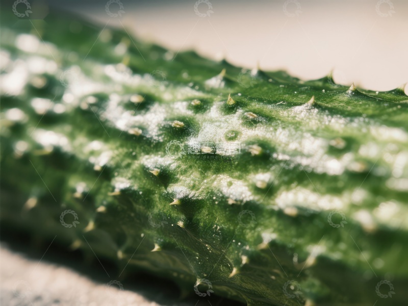 高清大图下载【趣麦麦图】新鲜黄瓜的特写镜头