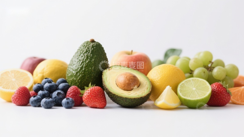 高清大图下载【趣麦麦图】新鲜水果组合展示