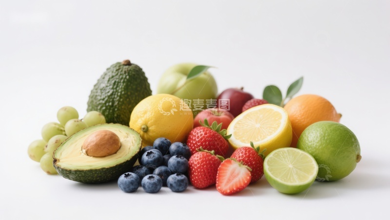 高清大图下载【趣麦麦图】新鲜水果组合展示