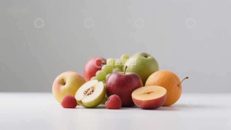 高清大图下载【趣麦麦图】新鲜水果静物组合