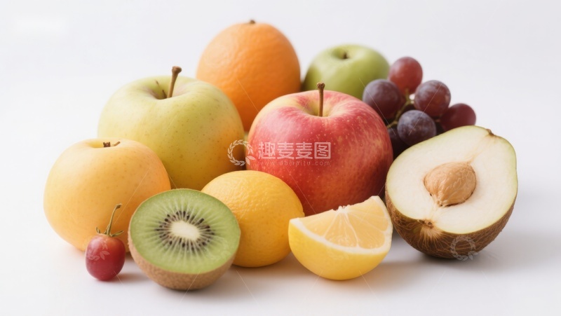 高清大图下载【趣麦麦图】新鲜水果组合展示