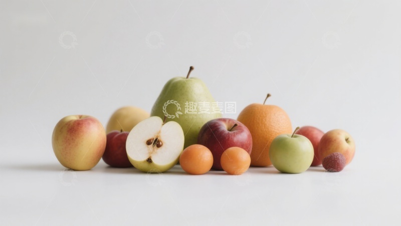 高清大图下载【趣麦麦图】新鲜水果组合静物展示