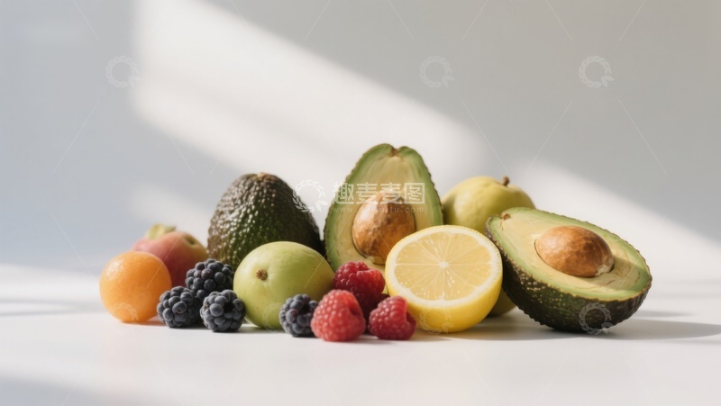 高清大图下载【趣麦麦图】新鲜水果组合静物摄影