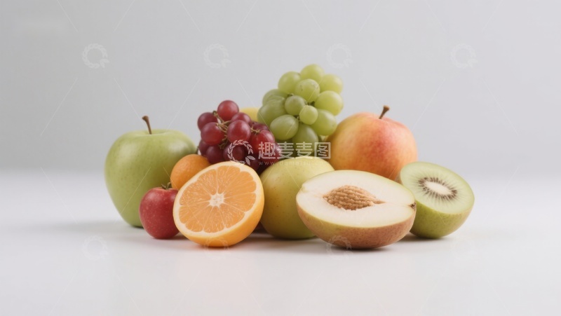 高清大图下载【趣麦麦图】新鲜水果组合展示