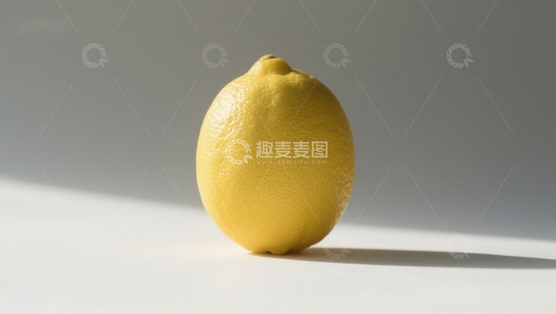 高清大图下载【趣麦麦图】单一柠檬静物摄影