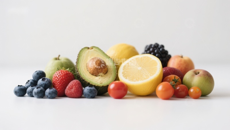 高清大图下载【趣麦麦图】新鲜水果组合展示