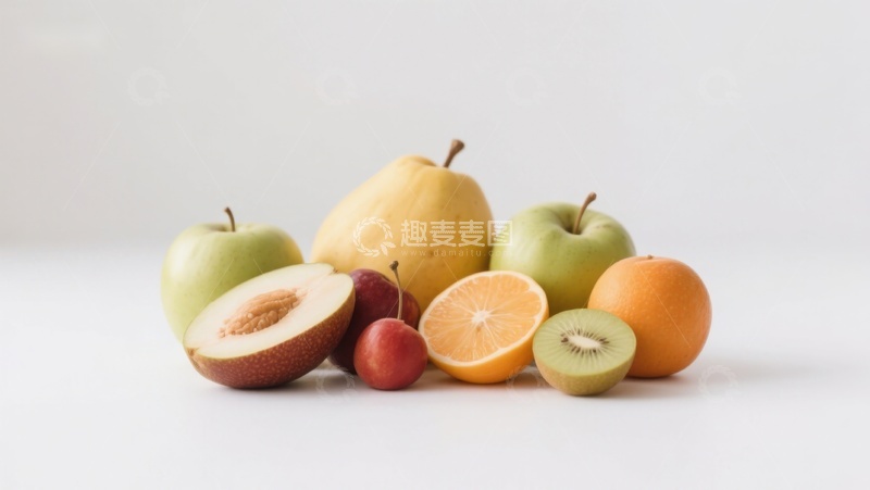 高清大图下载【趣麦麦图】新鲜水果组合展示