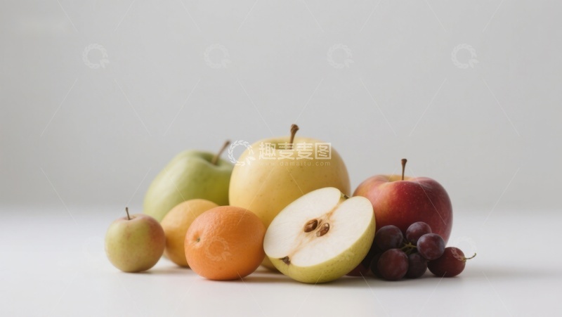 高清大图下载【趣麦麦图】新鲜水果静物组合