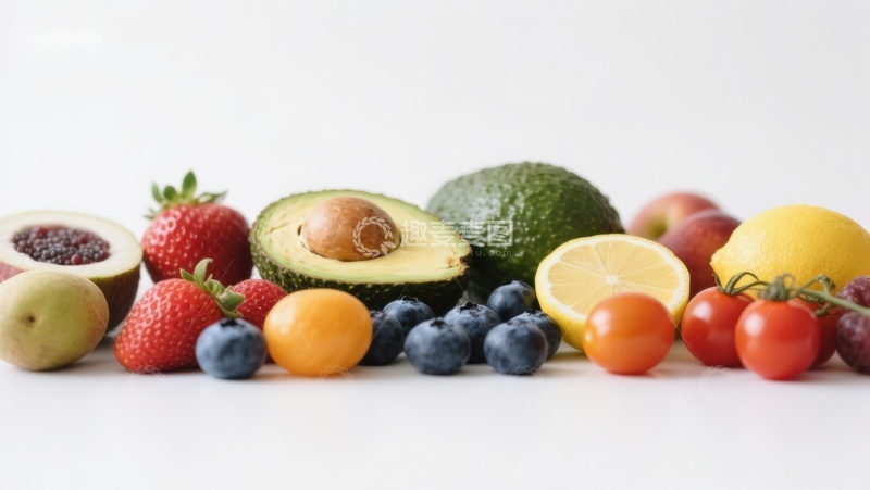 高清大图下载【趣麦麦图】新鲜水果整齐排列