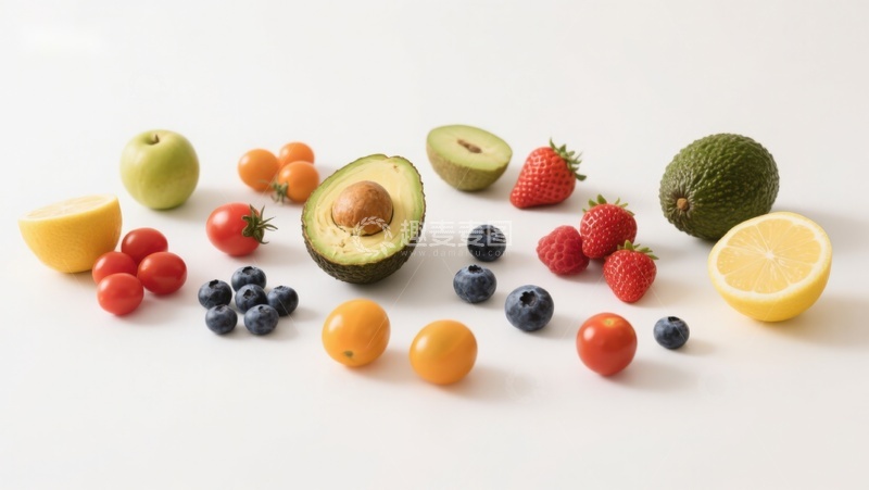 高清大图下载【趣麦麦图】新鲜水果集合展示