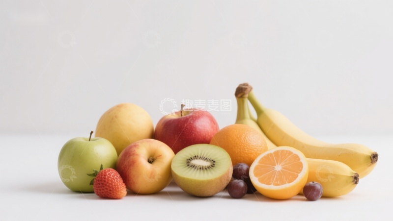 高清大图下载【趣麦麦图】新鲜水果组合展示
