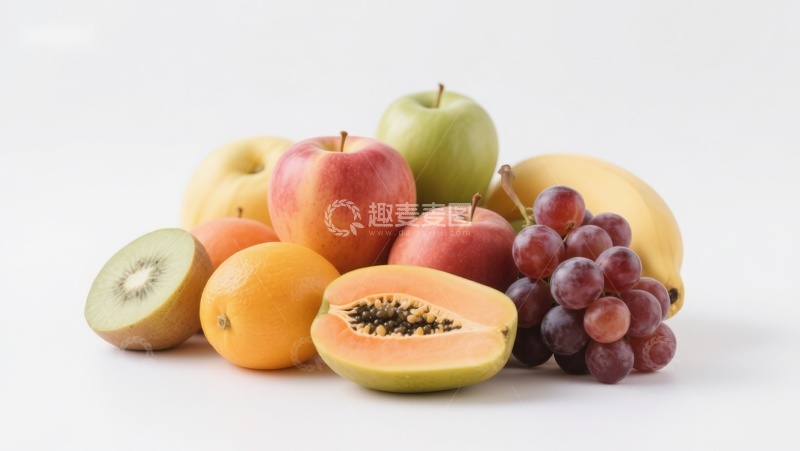 高清大图下载【趣麦麦图】新鲜水果组合展示