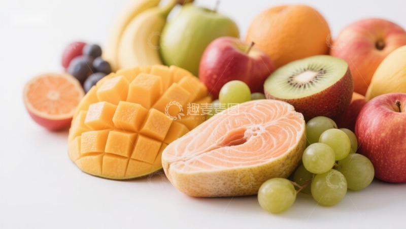 高清大图下载【趣麦麦图】新鲜水果组合展示