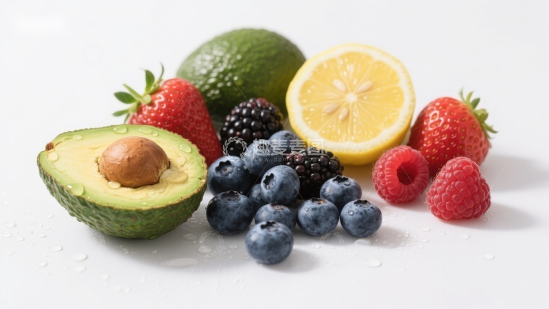 高清大图下载【趣麦麦图】新鲜水果组合展示
