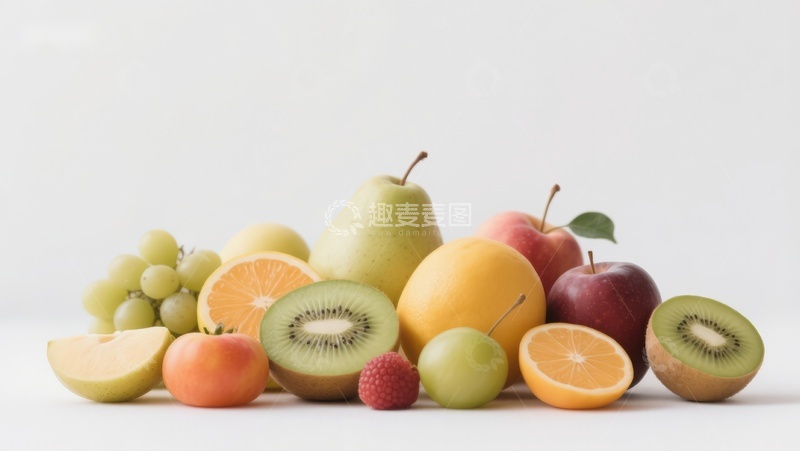 高清大图下载【趣麦麦图】新鲜水果组合展示