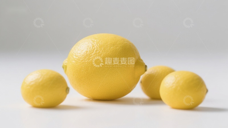 高清大图下载【趣麦麦图】新鲜柠檬静物展示