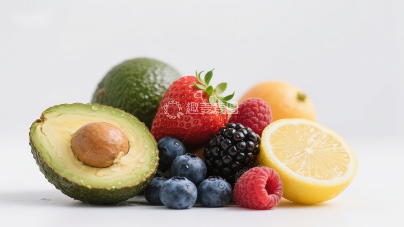 高清大图下载【趣麦麦图】新鲜水果组合展示