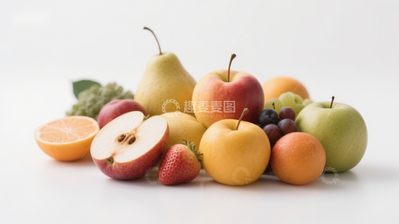 高清大图下载【趣麦麦图】新鲜水果集合展示