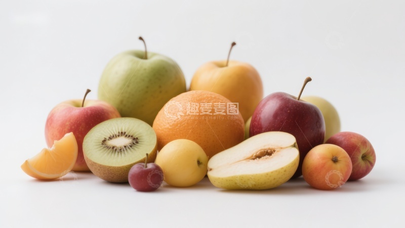 高清大图下载【趣麦麦图】新鲜水果组合展示