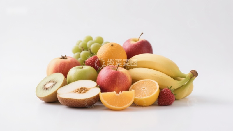 高清大图下载【趣麦麦图】新鲜水果组合展示