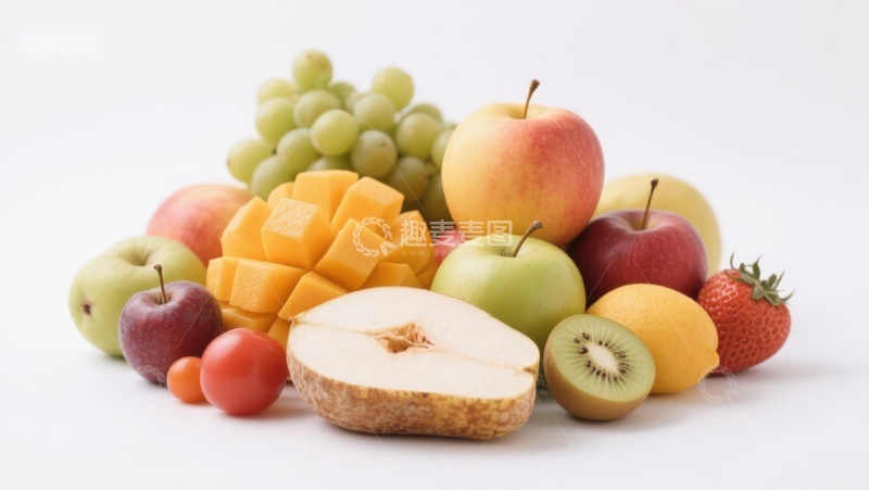 高清大图下载【趣麦麦图】新鲜水果组合展示