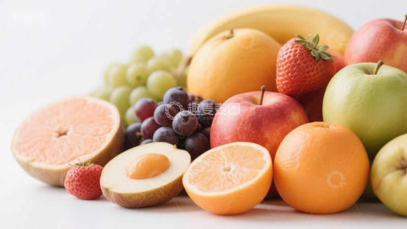 高清大图下载【趣麦麦图】新鲜水果集合展示