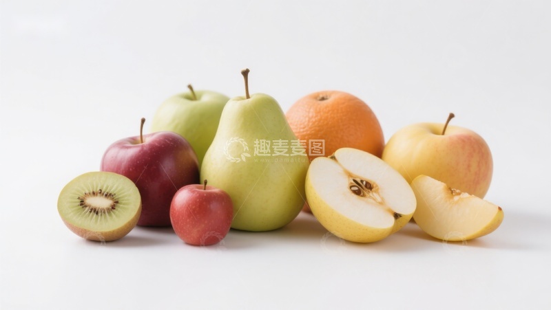 高清大图下载【趣麦麦图】新鲜水果组合展示