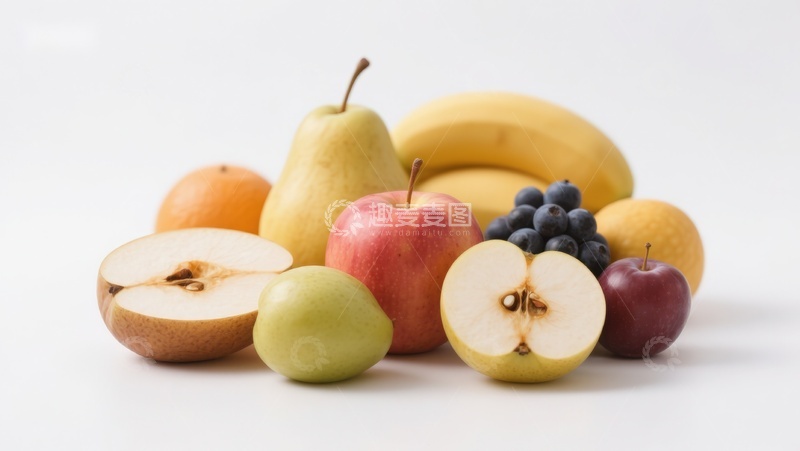 高清大图下载【趣麦麦图】新鲜水果组合展示
