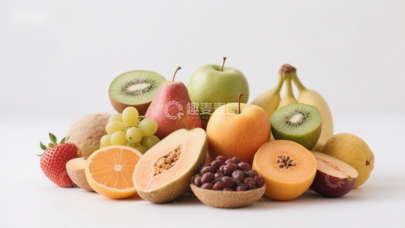 高清大图下载【趣麦麦图】新鲜水果集合展示