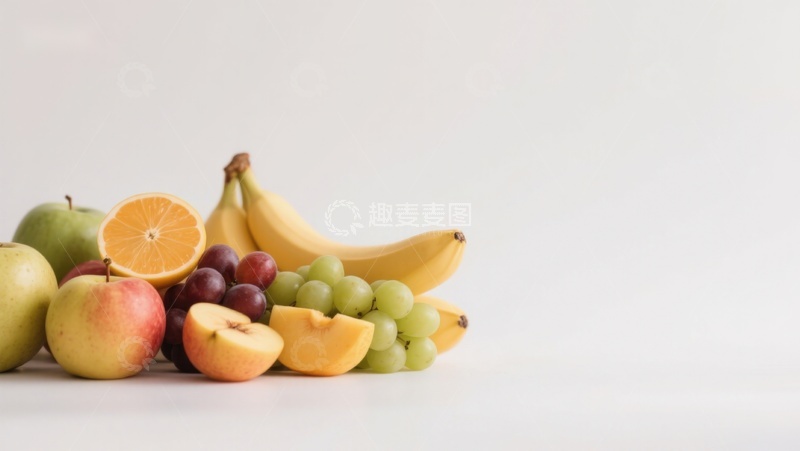 高清大图下载【趣麦麦图】新鲜水果组合展示