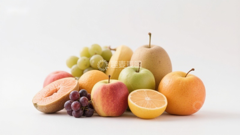高清大图下载【趣麦麦图】新鲜水果组合展示