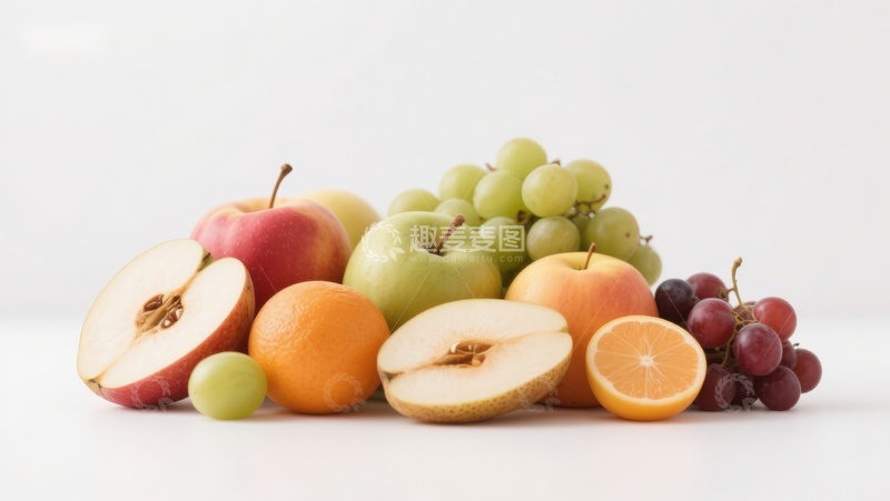 高清大图下载【趣麦麦图】新鲜水果组合展示