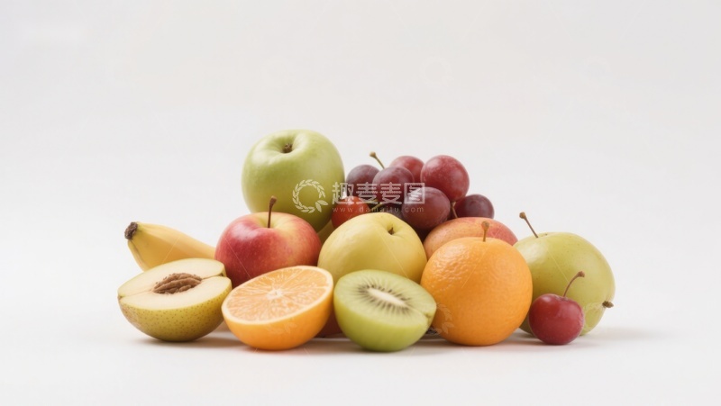 高清大图下载【趣麦麦图】新鲜水果堆叠展示
