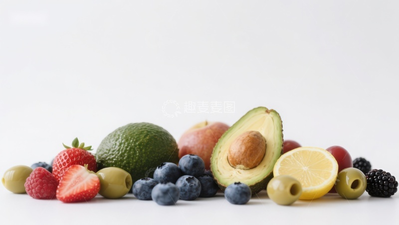 高清大图下载【趣麦麦图】新鲜水果集合展示