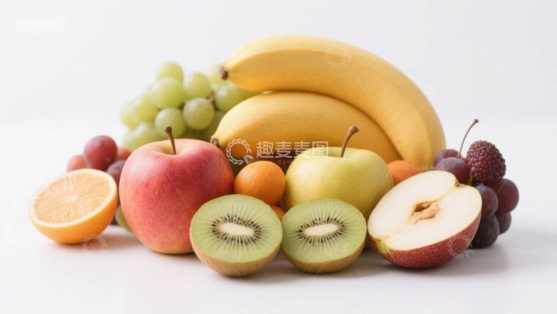 高清大图下载【趣麦麦图】新鲜水果组合展示