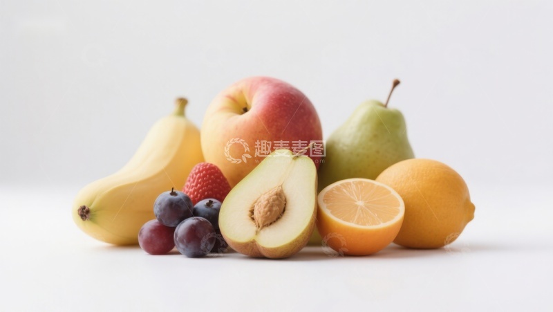 高清大图下载【趣麦麦图】新鲜水果组合展示