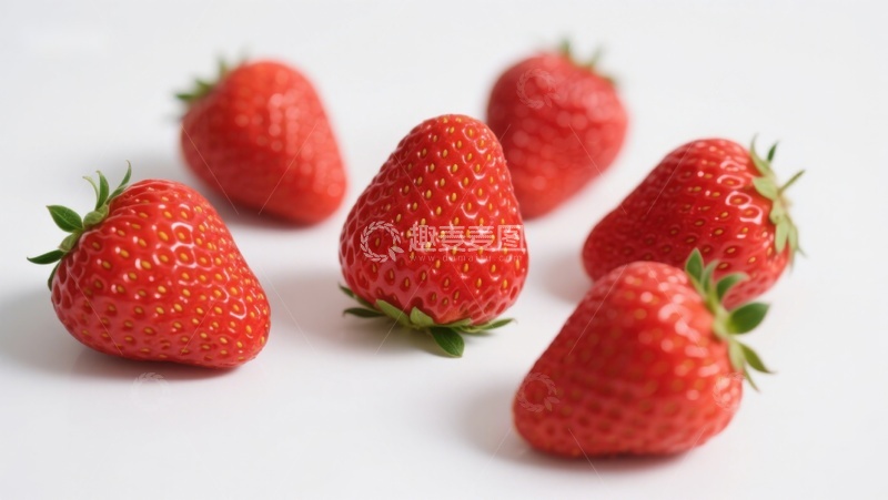 高清大图下载【趣麦麦图】新鲜草莓特写