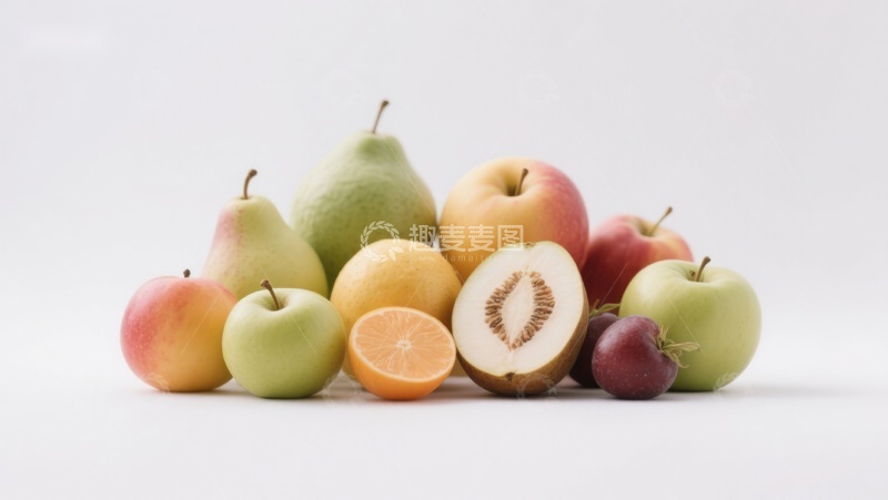 高清大图下载【趣麦麦图】新鲜水果组合展示