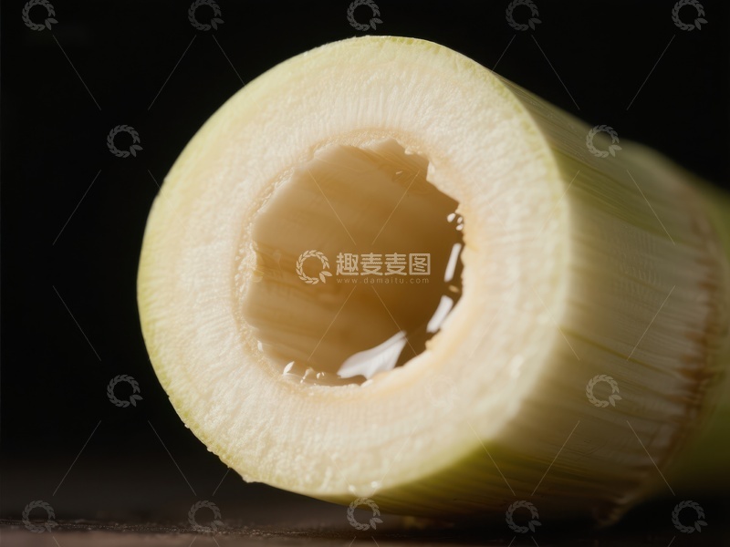 高清大图下载【趣麦麦图】新鲜甘蔗切面特写