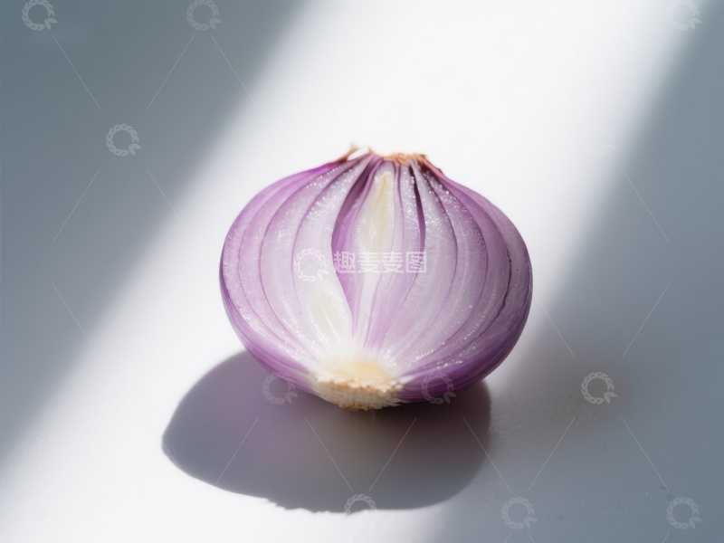 高清大图下载【趣麦麦图】阳光下的紫色洋葱