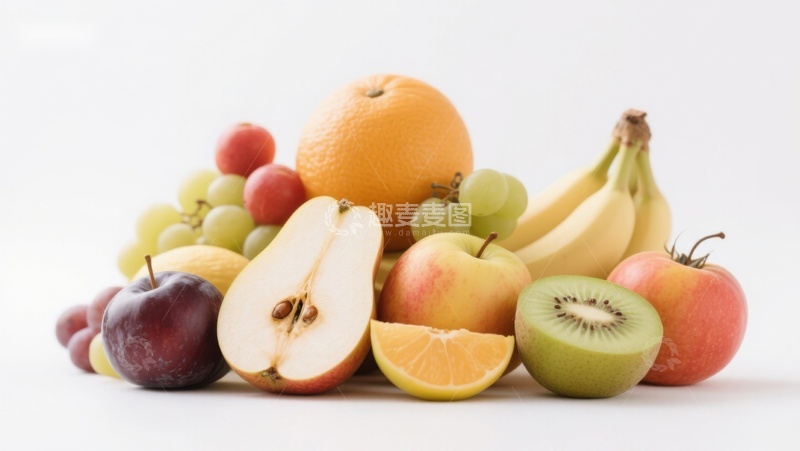 高清大图下载【趣麦麦图】新鲜水果组合展示