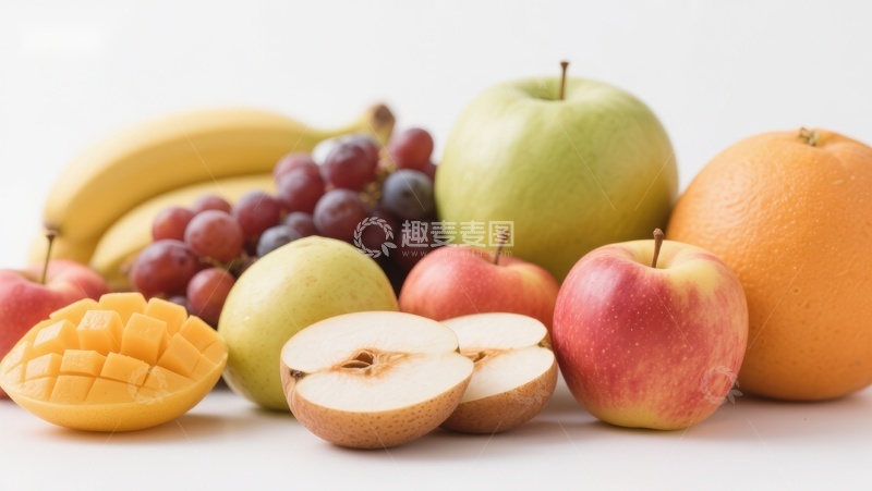 高清大图下载【趣麦麦图】新鲜水果组合展示